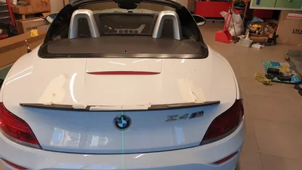BMW Z4 리어 윙 스포일러 장착 및 발라스터 교체 작업 / 대구 동구, 북구, 남구, 수성구, 경산