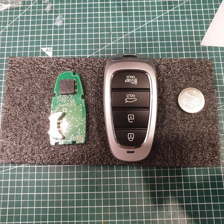 더 뉴 그랜저 IG 순정 스마트키를 BMW 스타일 디스플레이키로 교체 / 대구 동구, 북구, 남구, 수성구, 경산