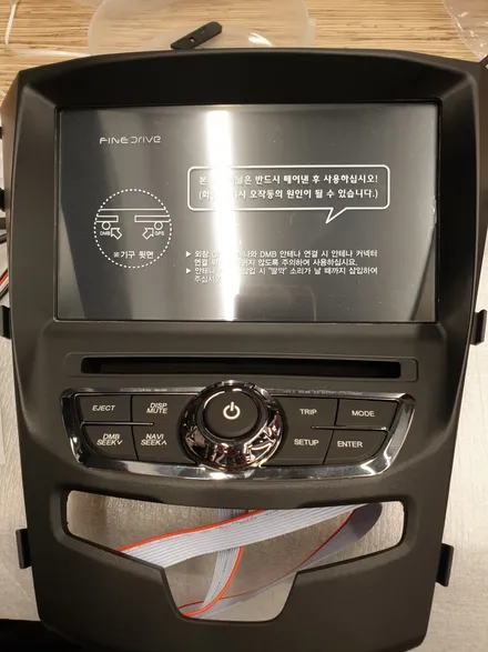 [작업]뉴코란도C_네비_몬스터8_매립 / 대구 동구, 북구, 남구, 수성구, 경산