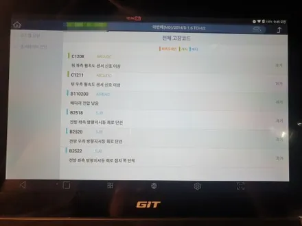 아반떼 MD 크루즈 컨트롤 장착 / 대구 동구, 북구, 남구, 수성구, 경산