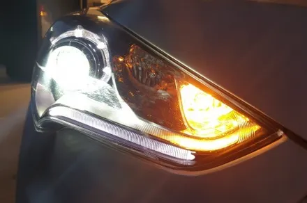 벨로스터 브라비오 인증 LED 램프 장착 / 대구 동구, 북구, 남구, 수성구, 경산