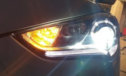 벨로스터 브라비오 인증 LED 램프 장착 / 대구 동구, 북구, 남구, 수성구, 경산