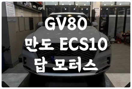 제네시스 GV80 전자제어 서스펜션 SDC 만도 ECS10 튜닝!! 스마트폰 어플로 승차감을 개선할 수 있다고?! 스포츠 주행부터 부드러운 승차감까지 감쇠력 조절을!! / 수원 호매실동