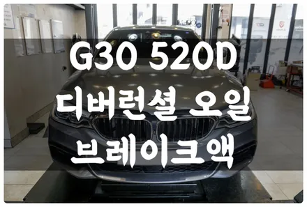 BMW G30 520D 브레이크액 디퍼런셜 오일의 역할과 교환 주기는?! 수원 호매실동 합성 오일 전문점! / 수원 권선구, 화성, 광교, 동탄, 용인