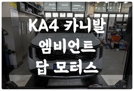 KA4 카니발 엠비언트 튜닝!! 순정 이상의 감성, 일체형 트림으로 완성하는 무드등 튜닝!! / 수원 호매실동