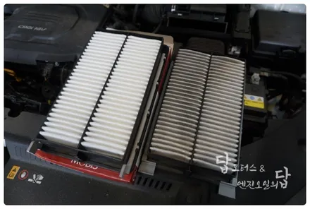 현대 올 뉴 투싼 TL 엔진오일 캐스트롤 GTX 5w30 합성유 교환 수원 엔진오일의 답 & 답 모터스 / 수원 호매실동