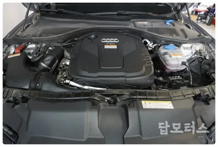 아우디 A6 35TDI 합성 엔진오일 교환! 그랜빌 5w40 합성유 수원 호매실 금곡동 답모터스! / 수원 호매실동