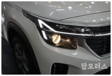 셀토스 만도 프레스티지 인증 합법 LED 전조등 튜닝으로 어두웠던 라이트 야간 운전 시야 확보!! / 수원 권선구, 화성, 광교, 동탄, 용인
