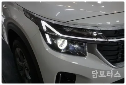 셀토스 만도 프레스티지 인증 합법 LED 전조등 튜닝으로 어두웠던 라이트 야간 운전 시야 확보!! / 수원 권선구, 화성, 광교, 동탄, 용인