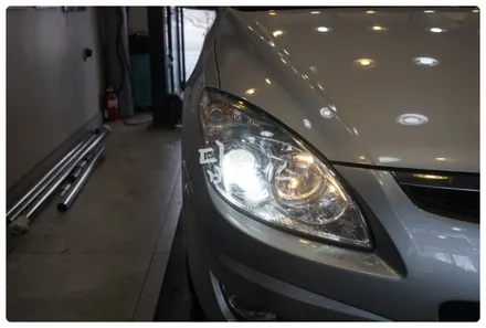 I30 합법 LED 전조등 라이트 튜닝 필립스 울티논 에센셜 G2!! 야간 운전 시안성을 업그레이드!! 수원 답 모터스 / 수원 호매실동