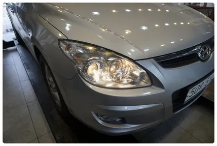 I30 합법 LED 전조등 라이트 튜닝 필립스 울티논 에센셜 G2!! 야간 운전 시안성을 업그레이드!! 수원 답 모터스 / 수원 호매실동