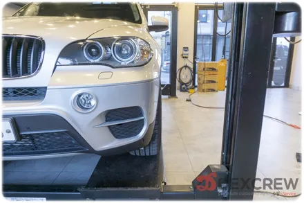 BMW E70 X5 시스템 15mm 두랄루민 허브 스페이스 튜닝!! 코너링과 고속 주행성능 향상!! / 수원 호매실동