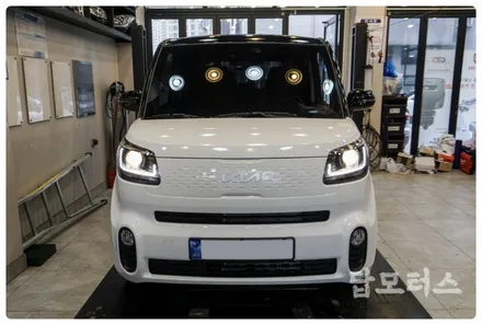 더 뉴 레이 TAM 합법 LED 전조등 브라비오 터미네이터 SP 9005 바이펑션 장착하고 야간 운전 밝고 안전하게 해요~! / 수원 호매실동