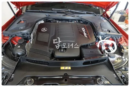 벤츠 AMG GT 코프란 포스 V 고성능 합성 엔진오일 교환!! 수원 호매실동 금곡동 엔진오일 교환 전문점 답 모터스!! / 수원 호매실동