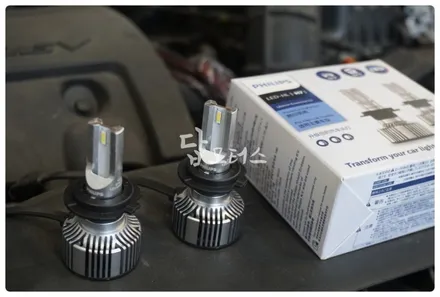 I30 합법 LED 전조등 라이트 튜닝 필립스 울티논 에센셜 G2!! 야간 운전 시안성을 업그레이드!! 수원 답 모터스 / 수원 호매실동
