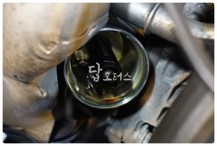 쉐보레 크루즈 킥스레이싱 합성 엔진오일 교환! 파오 계열 고성능 레이싱 합성유!! 수원 엔진오일 전문점 답 모터스 / 수원 호매실동