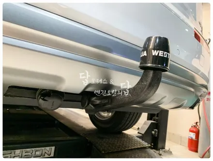 아우디 Q7 웨스트팔리아 전용(순정 OEM) 견인장치 장착하고 캠핑 가자~!! / 수원 호매실동