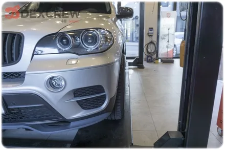 BMW E70 X5 시스템 15mm 두랄루민 허브 스페이스 튜닝!! 코너링과 고속 주행성능 향상!! / 수원 호매실동