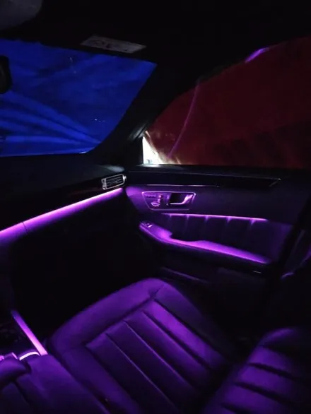🔶덱스크루 전북혁신점🔶벤츠 W212 E250 256컬러 RGB 비노출엠비언트 시공 (전북튜닝,전북혁신튜닝,완주튜닝,전주튜닝 전문점)