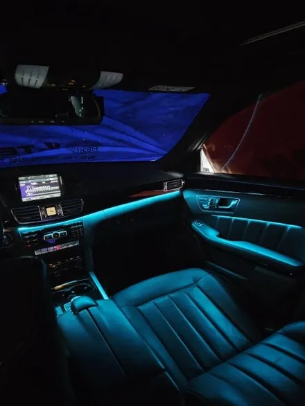 🔶덱스크루 전북혁신점🔶벤츠 W212 E250 256컬러 RGB 비노출엠비언트 시공 (전북튜닝,전북혁신튜닝,완주튜닝,전주튜닝 전문점)