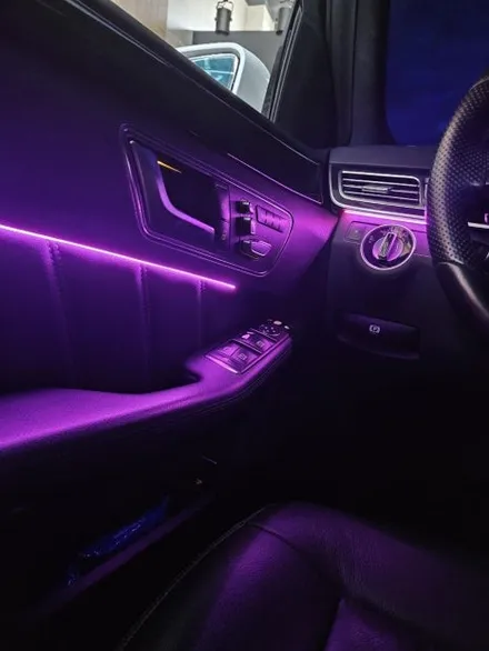 🔶덱스크루 전북혁신점🔶벤츠 W212 E250 256컬러 RGB 비노출엠비언트 시공 (전북튜닝,전북혁신튜닝,완주튜닝,전주튜닝 전문점)