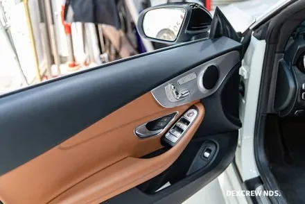 벤츠 C200 W205 컨버터블(까브리올레) 실내 엠비언트 무드등, 덱스크루 인천점(논현)에서 이쁘게 만들어봐요!