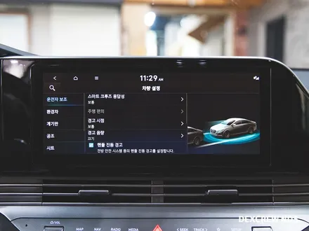 더뉴그랜저IG HEV 현대스마트센스1에 있는 스마트크루즈컨트롤 SCC - 덱스크루인천-