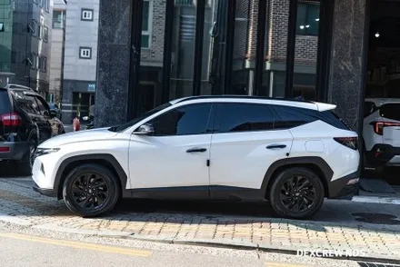 NX4 투싼, N라인 컨버전, N라인개조 전문 덱스크루 인천남동, 질리는 외관을 N라인으로 바꿔보세요!!