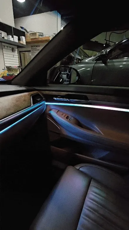 G90 순정연동 엠비언트 잘하는 덱스크루 인천 남동점, 에이비클 엠비언트로 새로운 실내 무드등을 즐겨 보세요, 송도 엠비언트, 배곧엠비언트 다 가능 합니다.
