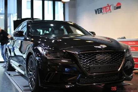 춘천썬팅 신차검수 G80 스포츠 프리미엄 루마버텍스 작업기