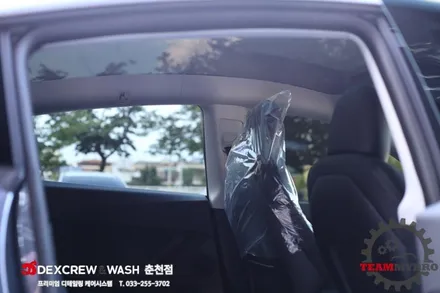 춘천썬팅 테슬라 모델 Y 루마 썬팅 버텍스 패키지 작업