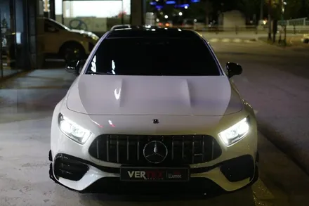 춘천썬팅 벤츠 A45 AMG 정성스러운 신차 패키지 루마 버텍스 작업