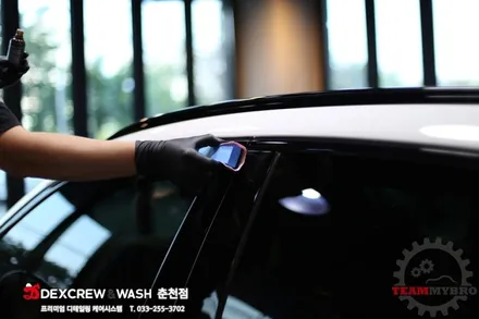 춘천 BMW X4 신차 풀 패키지 작업 루마 버텍스, 유리막 코팅, PPF 필름 작업