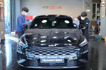 기아 K8 신차패키지 과정을 살펴볼까요?