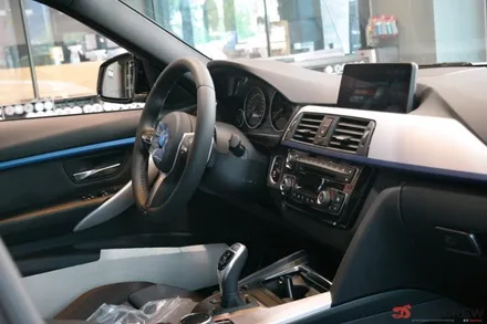 춘천썬팅  BMW 320i  루마썬팅 셋팅과 보조배터리 작업