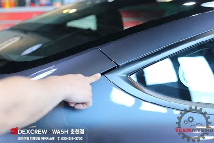 춘천 테슬라 썬팅 전문 공동구매 차량 패키지 작업