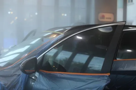 춘천 썬팅  투싼 NX4 신차 패키지 루마 프리미엄 버텍스 신차 패키지 작업