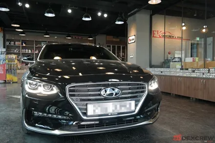 춘천썬팅, 그렌저IG 루마썬팅으로 신차패키지 적용!