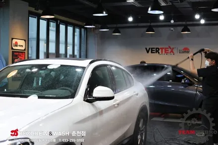춘천 BMW X4 신차 풀 패키지 작업 루마 버텍스, 유리막 코팅, PPF 필름 작업