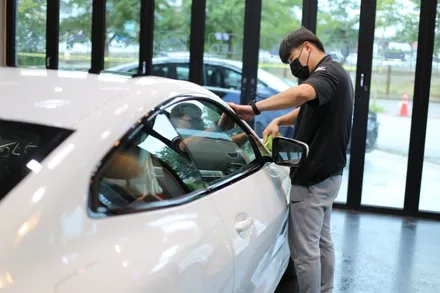 춘천썬팅 BMW 430i 루마썬팅 버텍스 프리미엄 신차 패키지 작업
