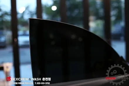 춘천썬팅 테슬라 모델 Y 루마 썬팅 버텍스 패키지 작업
