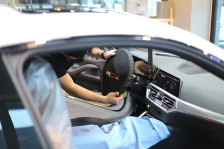 춘천썬팅 BMW 430i 루마썬팅 버텍스 프리미엄 신차 패키지 작업