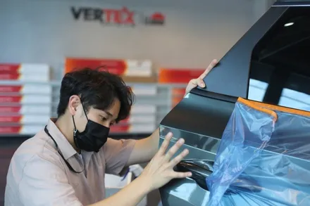 춘천 썬팅  투싼 NX4 신차 패키지 루마 프리미엄 버텍스 신차 패키지 작업