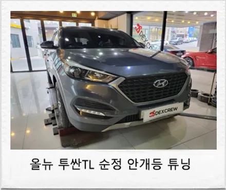 올 뉴 투싼TL 순정 안개등 튜닝 / 대전 서구