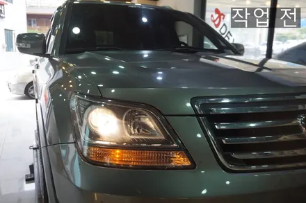 모하비 튜닝, HID 헤드램프 순정부품 인스톨, / 대전 서구 도안동
