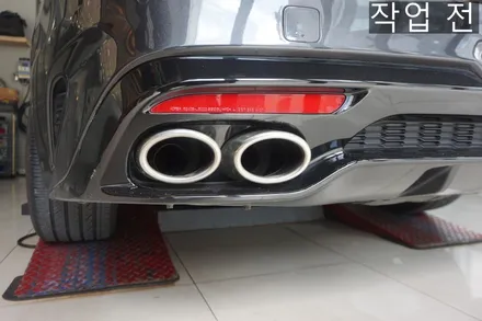 스팅어 마이스터 전용 리어디퓨저 시공으로 드레스업하기 / 대전 서구