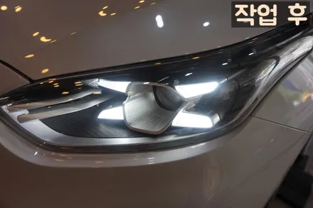 올뉴 K3 순정 led 전조등 및 2열 에어벤트 (리어송풍구) 튜닝! 덱스크루 대전 리뷰 / 대전 서구
