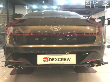 쏘나타 DN8 N라인 머플러 튜닝 후기 ! / 대전 서구