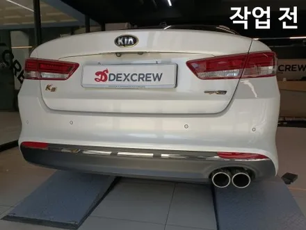더뉴 K5 순정 듀얼 머플러 튜닝 으로 뒷모습을 완벽하게~! / 대전 서구