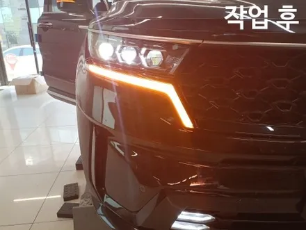 쏘렌토 MQ4  스타일 옵션 중 LED 헤드 램프(전조등) 옵션 추가 튜닝!! / 대전 서구